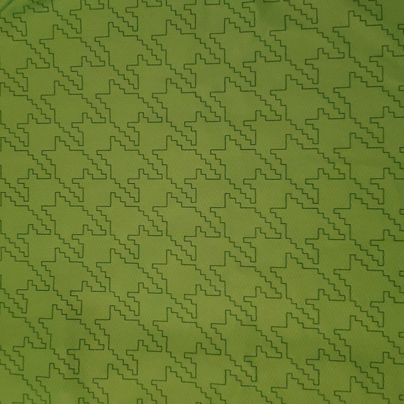 Nike Golf Women's Green Geometric Print Shirt - Picture 8 of 12